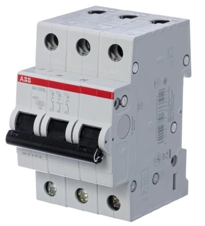 Автоматический выключатель SH203L-C 3P 4.5Ka ABB 10A 7951